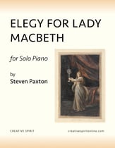 ELEGY FOR LADY MACBETH piano sheet music cover
